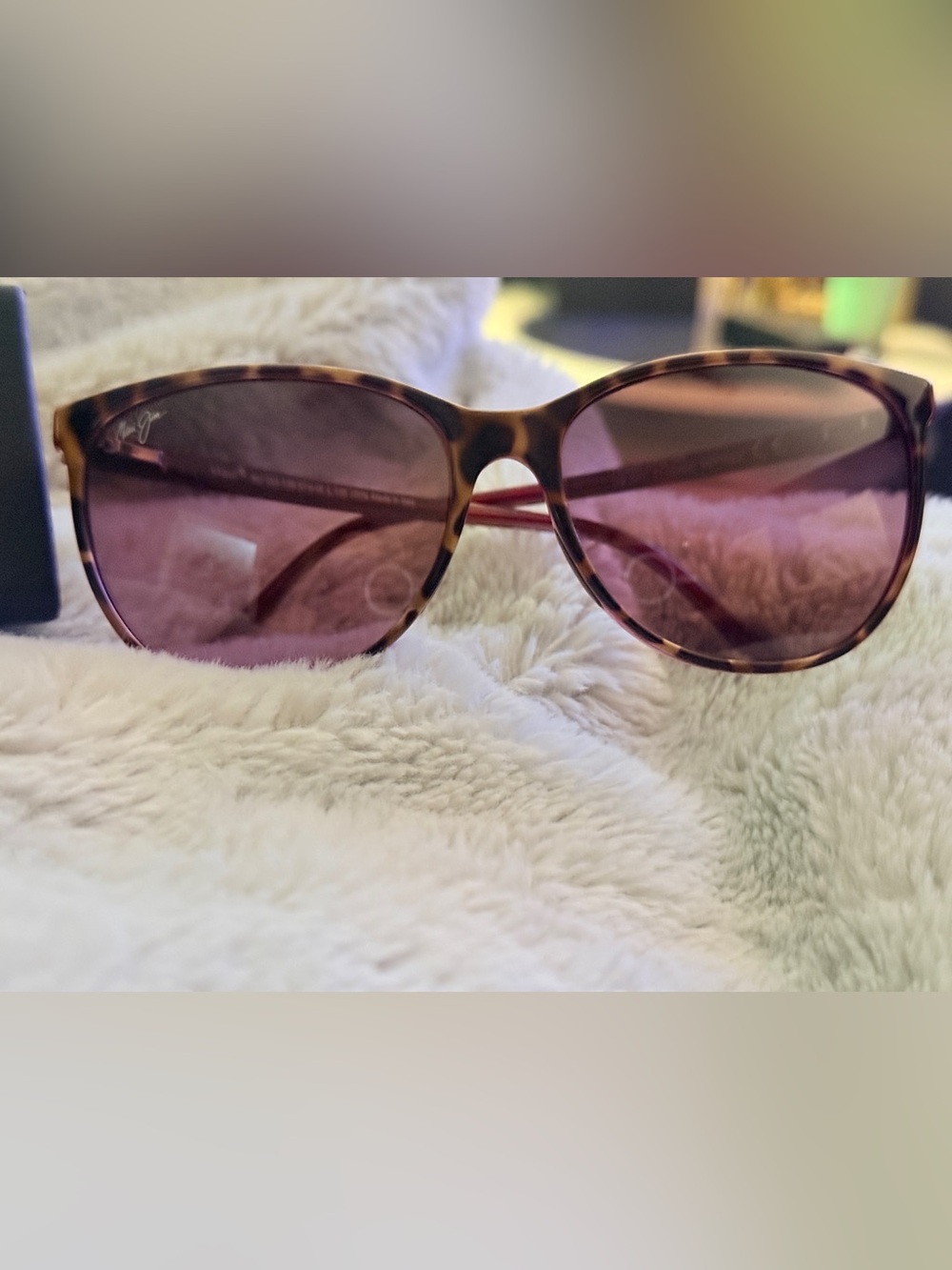 Maui Jim Ocean Sunglasses MJ 723-12B Tortoise Pink